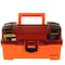 Plano 2-Tray Tackle Box w/Dual Top Access - Smoke -Bright Orange PLAMT6221 - alternate 4